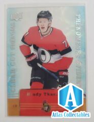 2019-20 Tim Hortons Upper Deck Clear Cut Phenoms Brady Tkachuk CC-12
